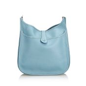 Hermes Leather Evelyne II PM Shoulder Bag