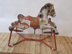Mobo Rocking Horse White