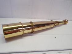 Solid Brass Telescope
