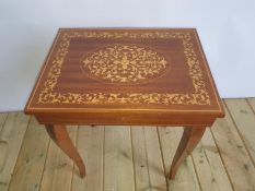 Vintage Music Box Jewellery Table