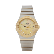 2015 Omega Diamond Stainless Steel & Yellow Gold - 123.20.27.20.57.002