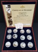 Collectable Coins Battles of WWII 12 x Coins