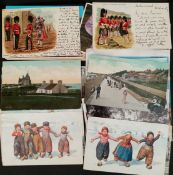 Antique Parcel of 50 Continental & World Postcards
