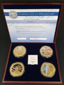 Collectable Coins Set 4 70th Anniversary VE Day