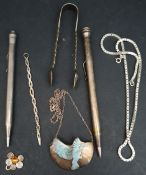 Parcel of Sterling Silver Jewellery & Other Items