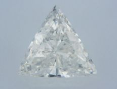 GIA CERT 1.58 CT TRIANGULAR DIAMOND