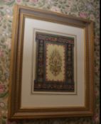 Rare original paper hanging lithograph from the great exhibition