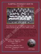 West Ham United Goodbye To The Boleyn 1904 Original Penny Metal Info Montage