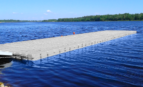 Tetradock 20m x 5m Landing/Working Pontoon
