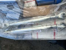 2 x CAT 1-2, 510MM TUBE, UNIVERSAL TOP LINK ASSEMBLY