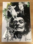 Capital T Limited Edition Print 'S**T's Getting Surreal