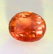 GRS 1.03 ct. Padparadscha Sapphire Untreated MADAGASCAR