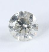 IGI Cert. 1.03 ct. Diamond Q-R - I1 UNTREATED AFRICA