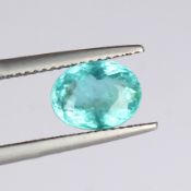 GIA Cert. 2.40 ct. Neon Greenish Blue 