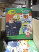 100pcs brand new Crayola Minions despicable me activity books 100pcs brand new Crayola Minions