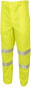 50pcs Premium Cargo trousers Hiviz Yellow Mix of XL - 4XL     50pcs Premium Cargo trousers Hiviz