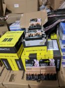 5packs of Duracell AA Simply batteries - 4pcs per pack 5packs of Duracell AA Simply batteries - 4pcs