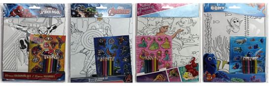 100pcs Brand new Licensed kids activity colour and sticker pencil set 100pcs Brand new Licensed kids