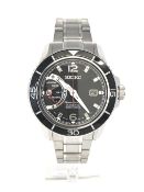Mens Seiko Sportura Direct Drive Kinetic Watch SRG019P1