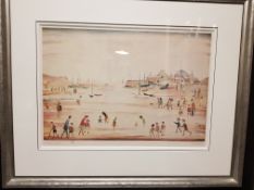 Laurence Stephen Lowry - On The Sands