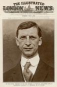 Eamon De Velera Invited To Downing Street For Talks Original 1921 Front Page