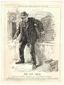 The Irish Gunman Original 1922 Punch Print