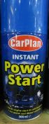 6x Carplan Instant Power Start. 300ml. UK DELIVERY AVAILABLE FROM £14 PLUS VAT - HUGE PROFIT P...