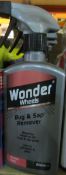 5x Wonder wheels Bug & Sap remover 500ml. UK DELIVERY AVAILABLE FROM £14 PLUS VAT - HUGE PROFI...