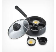 (X28) Egg Poacher. Includes 4 removable egg cups and internal pan frame to hold them securely ...
