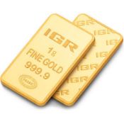 1 Gram 99,99 % Gold Bullion (Sealed and Certified)