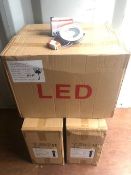 7W COB, 100mm, Directional Recessed 200