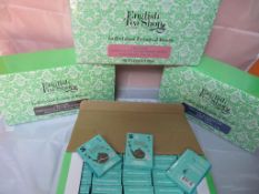 250 x English Tea Shop, individual Pyramid Bags. 5 different varieties