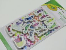20 x Crayola pack of 12 Mini Erasers