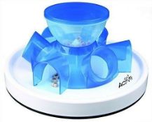 2 x Trixie Cat Activity Tunnel Feeder. 28cm