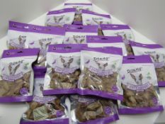 15 x Dog Chew Treats. Dokas Duck Breast Nuggets. 110g each