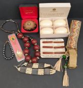 Assorted Collectables Includes Boxed Brooch Bracelets & Vintage Soap