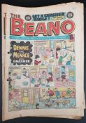 Vintage Parcel of 19 Beano Comics c1980's