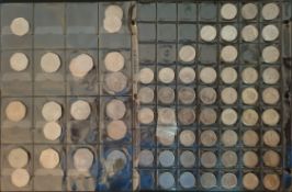 Collectable Coins 73 Assorted British 50p 10p & 5p Decimal Coins