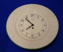 Art Deco Wall Clock Plate Kitchen Parlour By Bentima British Manufacture Working with Key