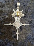 Silver Tuareg Cross African Style Cross
