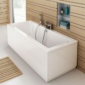 (UR70) 1700 X 700MM Square Double Ended Bath. We love this bath because it is perfect for two!...