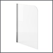 (PC96) 1000mm Bath Shower Screen. RRP £289.99. A great addition to your shower bath 4mm Tempe...(