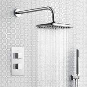 (UR118) Thermostatic Mixer Shower Set 8