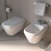 (XL57) Myday Wall Hung Toilet. RRP £414.99. The myDay bathroom series from Keramag, is the es...(