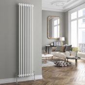 1800x473mm White Triple Panel Vertical Colosseum Traditional Radiator.RRP £608.99.Made from lo...