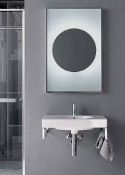 (RR32) KERAMAG Presciosa ll Illuminated Mirror. RRP £554.99 The aesthetics of stripped-down de...((