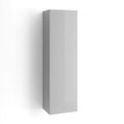 (RR154) 1200mm Tall Wall Hung Storage Cabinet - Light Grey. RRP £399.99. This modern, stylish...((