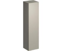 (PC69) Keramag Xeno High Cabinet Greige,Lack Matt. RRP £785.99. Keramag Xeno 2 tall cabinet,...(