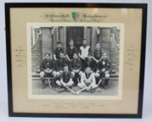 Oxford University St Peter's Hall 1938-39 Hockey XI Photograph