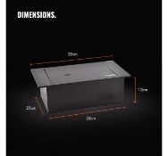 (KG41) Floor Safe. Rust-resistant powder coated finish with 4.5L capacity Easily concealed com...